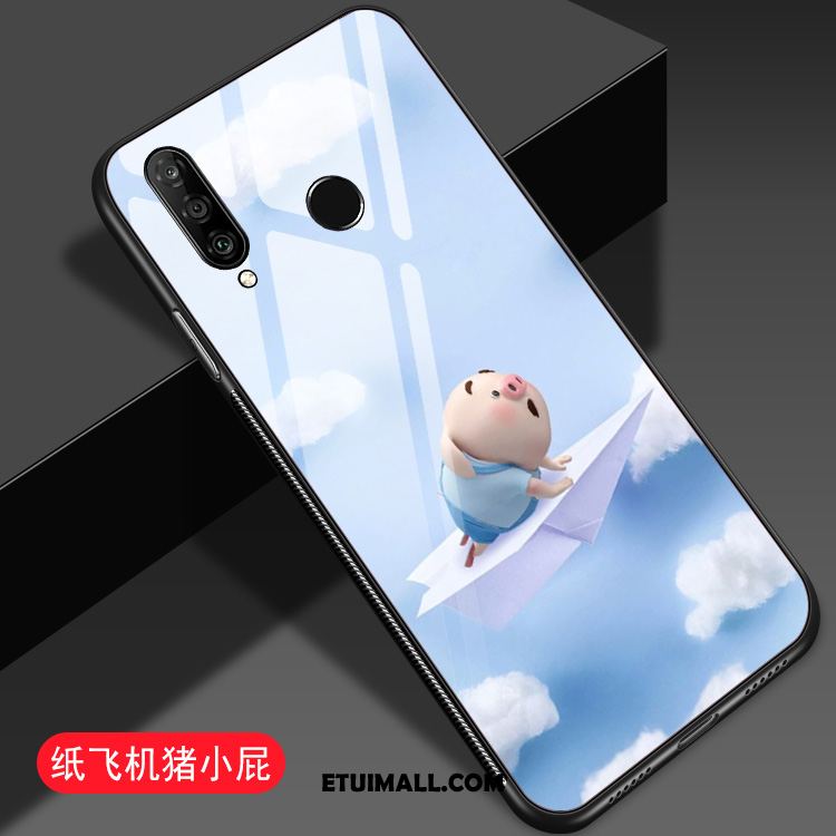 Etui Huawei P30 Lite All Inclusive Moda Szkło Niebieski Kreskówka Obudowa Online