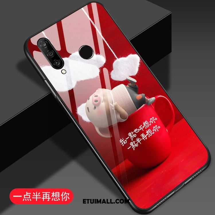 Etui Huawei P30 Lite All Inclusive Moda Szkło Niebieski Kreskówka Obudowa Online