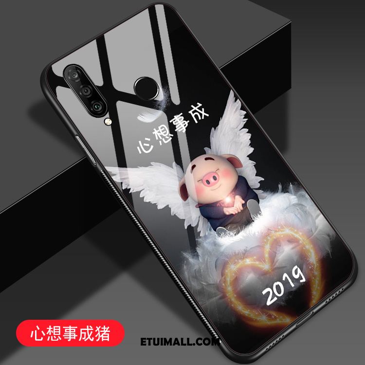 Etui Huawei P30 Lite All Inclusive Moda Szkło Niebieski Kreskówka Obudowa Online