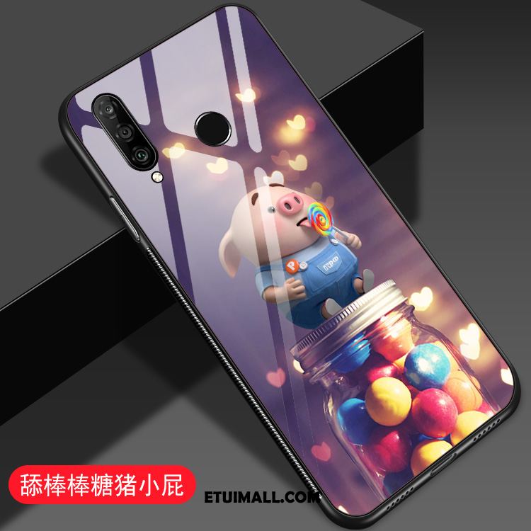 Etui Huawei P30 Lite All Inclusive Moda Szkło Niebieski Kreskówka Obudowa Online