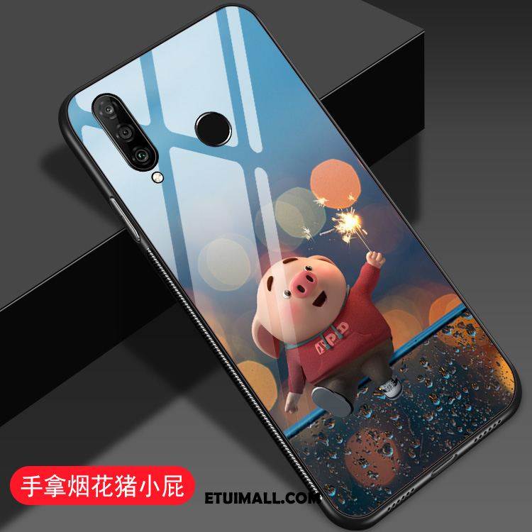 Etui Huawei P30 Lite All Inclusive Moda Szkło Niebieski Kreskówka Obudowa Online