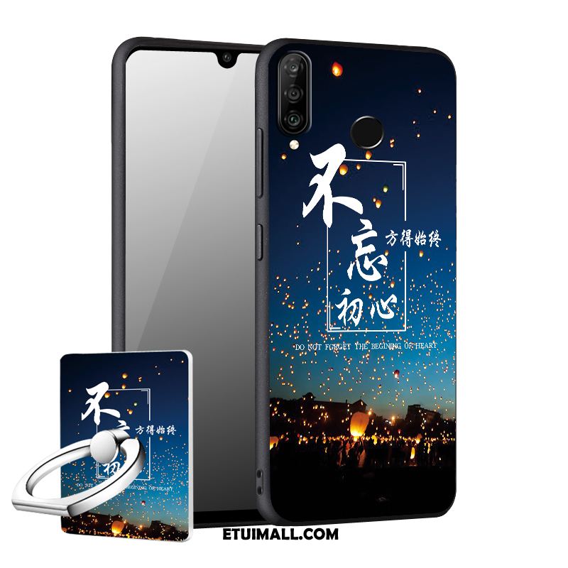 Etui Huawei P30 Lite Niebieski Telefon Komórkowy Miękki Ochraniacz Anti-fall Obudowa Kupię