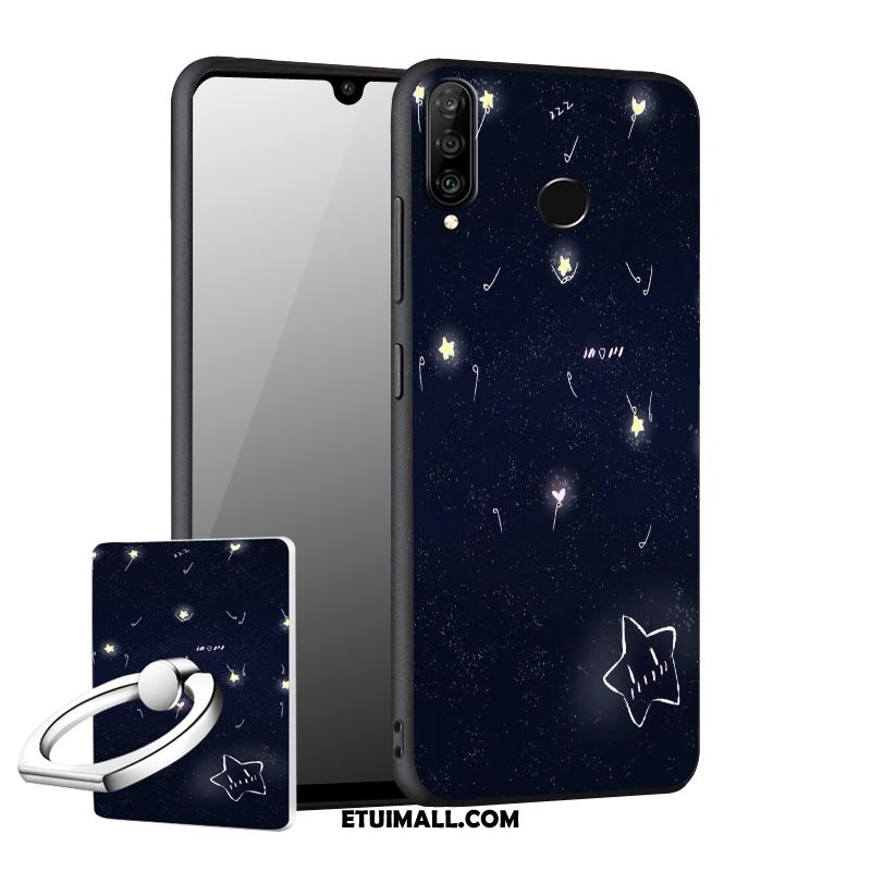 Etui Huawei P30 Lite Niebieski Telefon Komórkowy Miękki Ochraniacz Anti-fall Obudowa Kupię