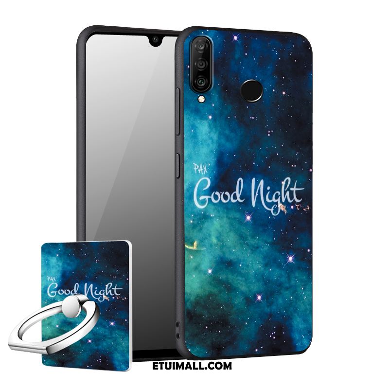 Etui Huawei P30 Lite Niebieski Telefon Komórkowy Miękki Ochraniacz Anti-fall Obudowa Kupię