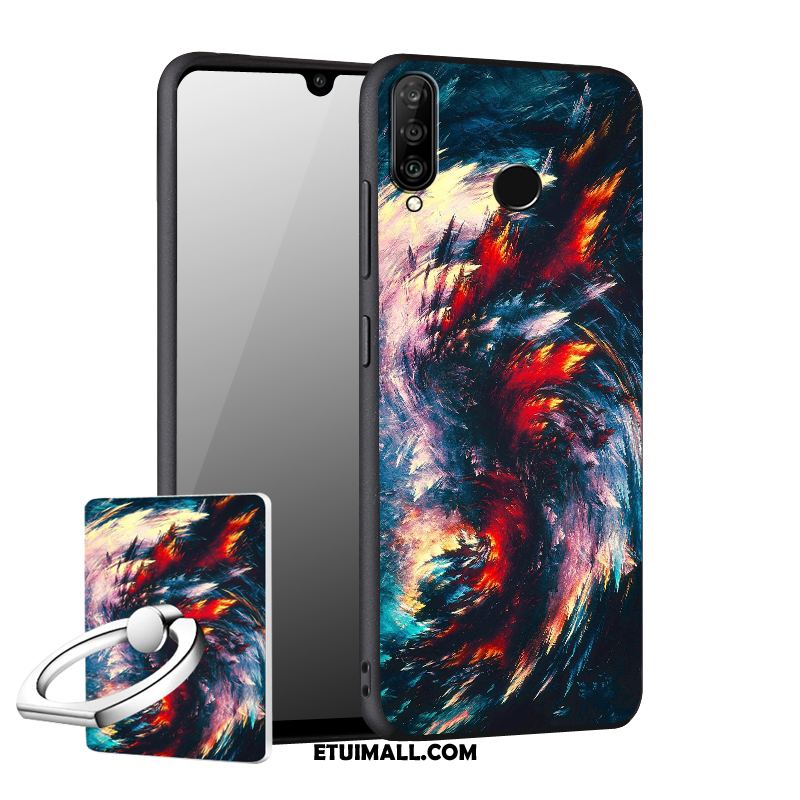 Etui Huawei P30 Lite Niebieski Telefon Komórkowy Miękki Ochraniacz Anti-fall Obudowa Kupię