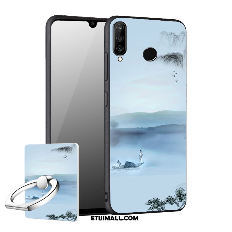 Etui Huawei P30 Lite Niebieski Telefon Komórkowy Miękki Ochraniacz Anti-fall Obudowa Kupię