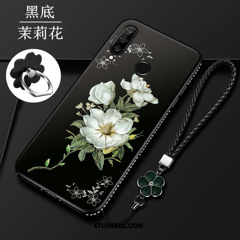 Etui Huawei P30 Lite Telefon Komórkowy Tendencja Czarny Anti-fall Miękki Futerał Kup