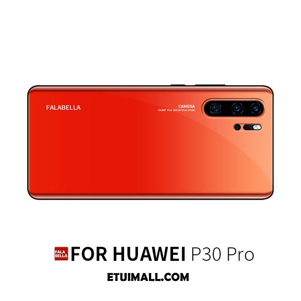 Etui Huawei P30 Pro All Inclusive Szkło Hartowane Modna Marka Wiszące Ozdoby Anti-fall Futerał Online