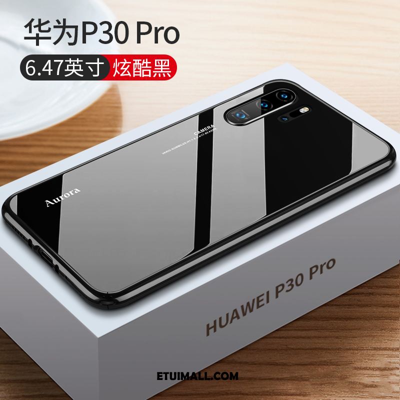 Etui Huawei P30 Pro Granica Kreatywne Niebieski Szkło Tendencja Pokrowce Sklep