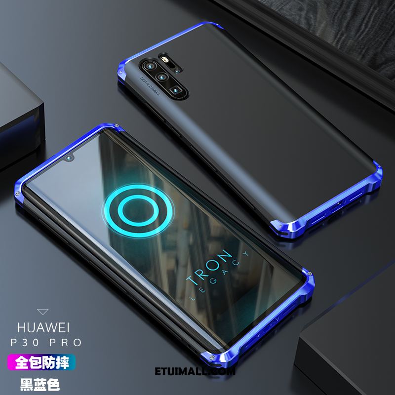 Etui Huawei P30 Pro Metal Anti-fall Ochraniacz Kreatywne Silikonowe Etui Futerał Sklep