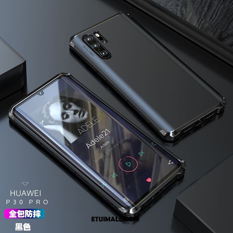 Etui Huawei P30 Pro Metal Anti-fall Ochraniacz Kreatywne Silikonowe Etui Futerał Sklep