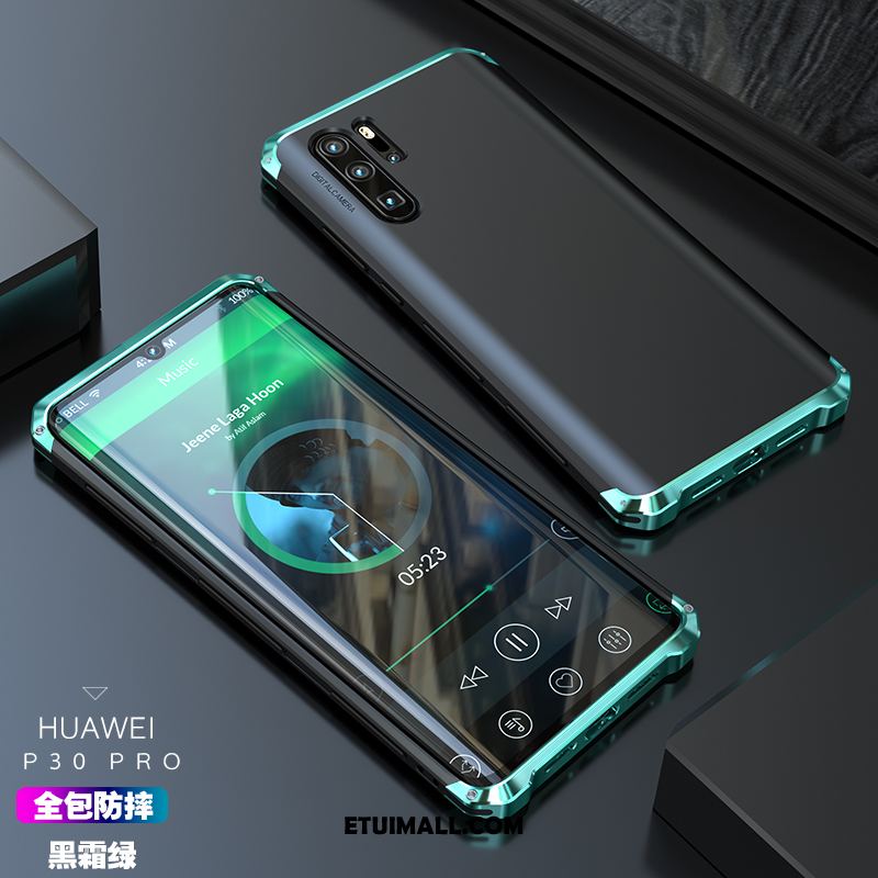 Etui Huawei P30 Pro Metal Anti-fall Ochraniacz Kreatywne Silikonowe Etui Futerał Sklep