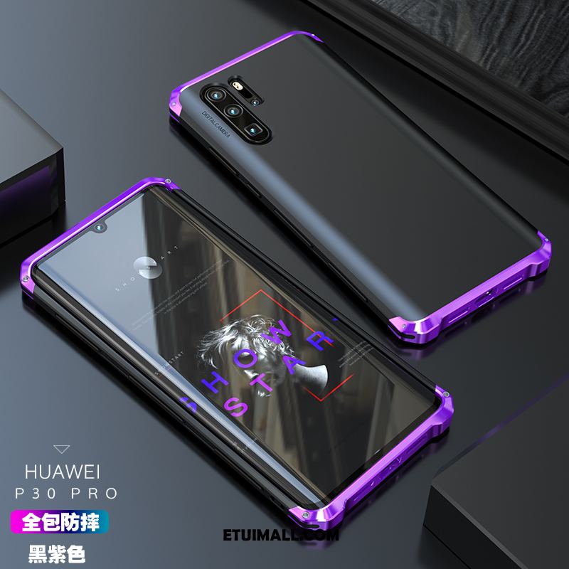 Etui Huawei P30 Pro Metal Anti-fall Ochraniacz Kreatywne Silikonowe Etui Futerał Sklep