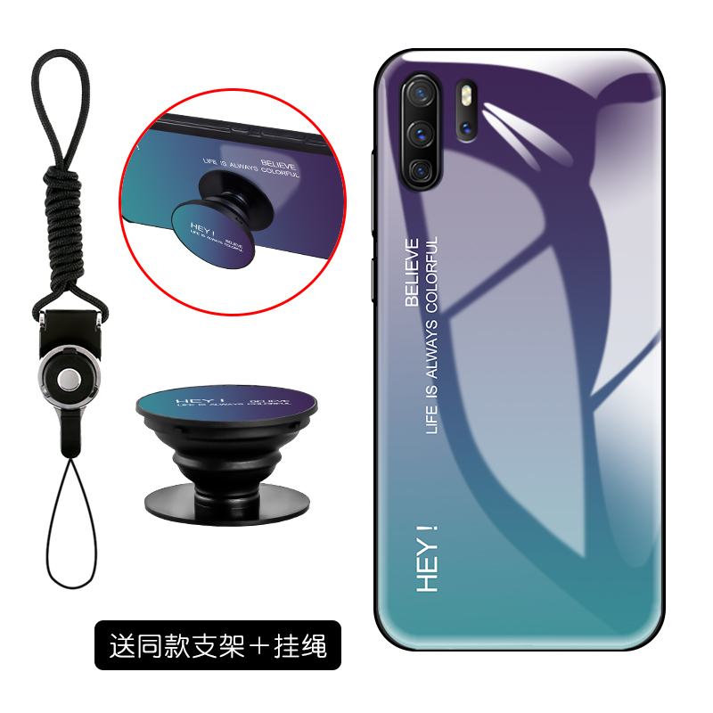 Etui Huawei P30 Pro Proste Czerwony Netto Ochraniacz Telefon Komórkowy Gradient Futerał Sklep