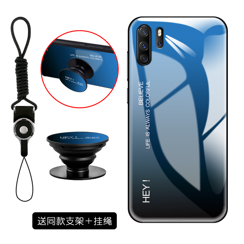 Etui Huawei P30 Pro Proste Czerwony Netto Ochraniacz Telefon Komórkowy Gradient Futerał Sklep