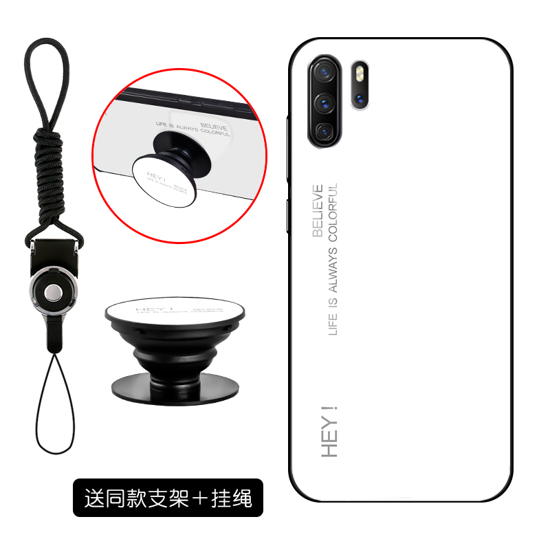 Etui Huawei P30 Pro Proste Czerwony Netto Ochraniacz Telefon Komórkowy Gradient Futerał Sklep