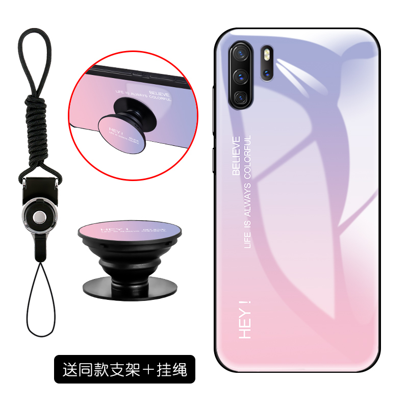 Etui Huawei P30 Pro Proste Czerwony Netto Ochraniacz Telefon Komórkowy Gradient Futerał Sklep