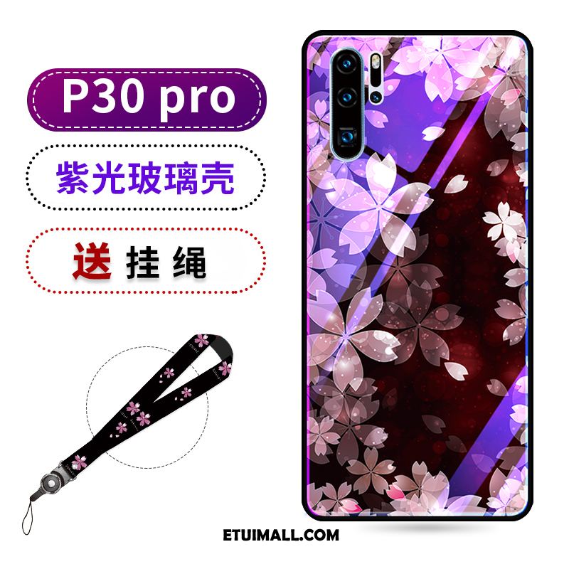 Etui Huawei P30 Pro Silikonowe Purpurowy Kreatywne Wiszące Ozdoby Moda Pokrowce Sprzedam