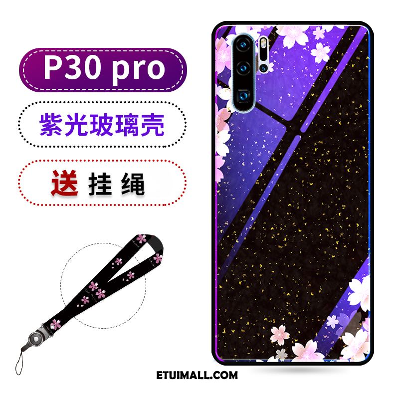 Etui Huawei P30 Pro Silikonowe Purpurowy Kreatywne Wiszące Ozdoby Moda Pokrowce Sprzedam