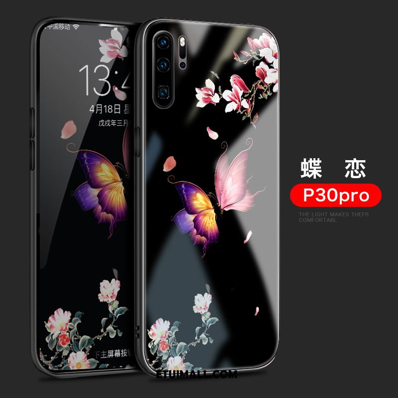 Etui Huawei P30 Pro Szkło Telefon Komórkowy Przezroczysty Cienkie Sakura Futerał Tanie