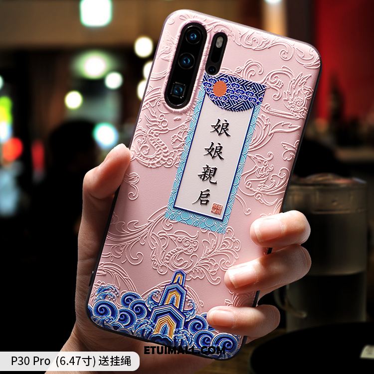 Etui Huawei P30 Pro Tendencja Zakochani Silikonowe Cienkie Nubuku Pokrowce Na Sprzedaż