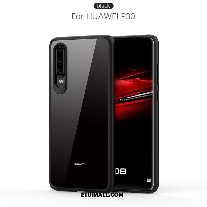 Etui Huawei P30 Pu Ochraniacz Niebieski Cienkie Kreatywne Obudowa Tanie