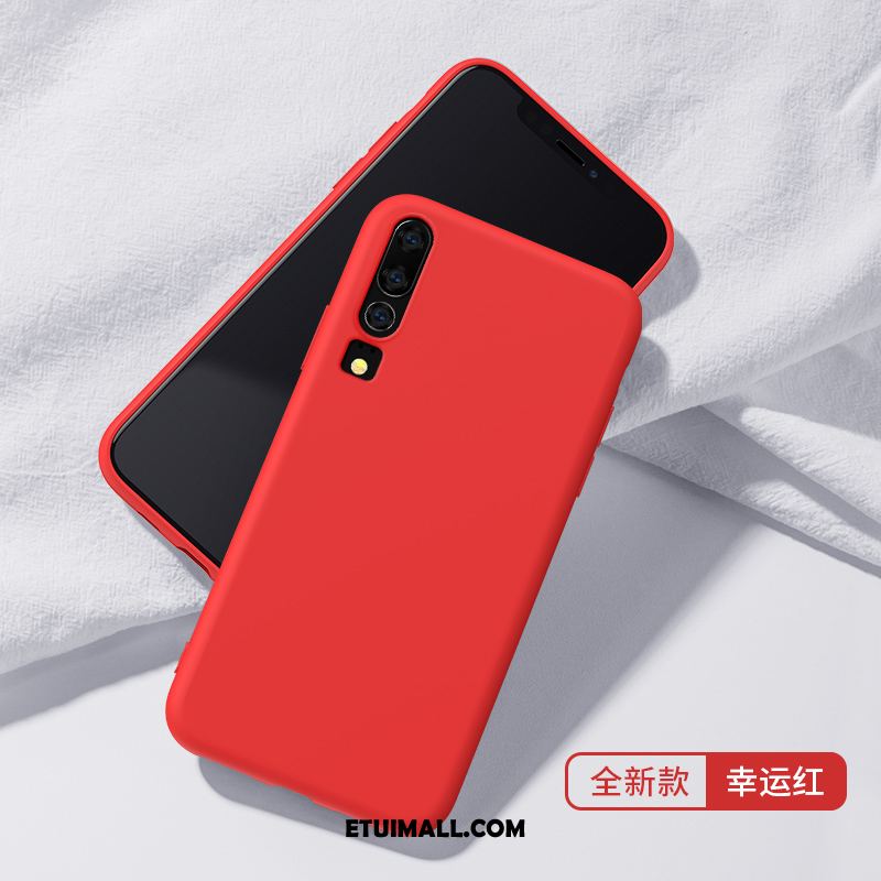 Etui Huawei P30 Silikonowe Różowe Miękki Ochraniacz Telefon Komórkowy Pokrowce Na Sprzedaż