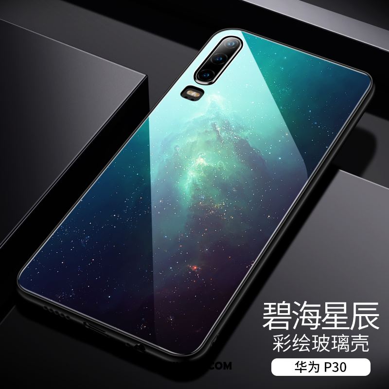 Etui Huawei P30 Szkło Nowy Czarny Anti-fall Telefon Komórkowy Obudowa Dyskont