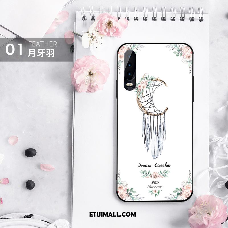 Etui Huawei P30 Telefon Komórkowy Biały Lekki I Cienki Anti-fall Sztuka Futerał Online