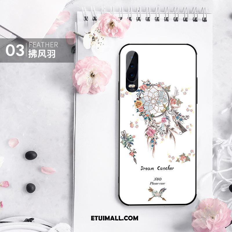 Etui Huawei P30 Telefon Komórkowy Biały Lekki I Cienki Anti-fall Sztuka Futerał Online