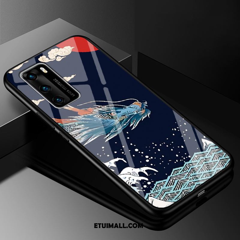 Etui Huawei P40 Chiński Styl Miękki All Inclusive Silikonowe Szkło Obudowa Tanie