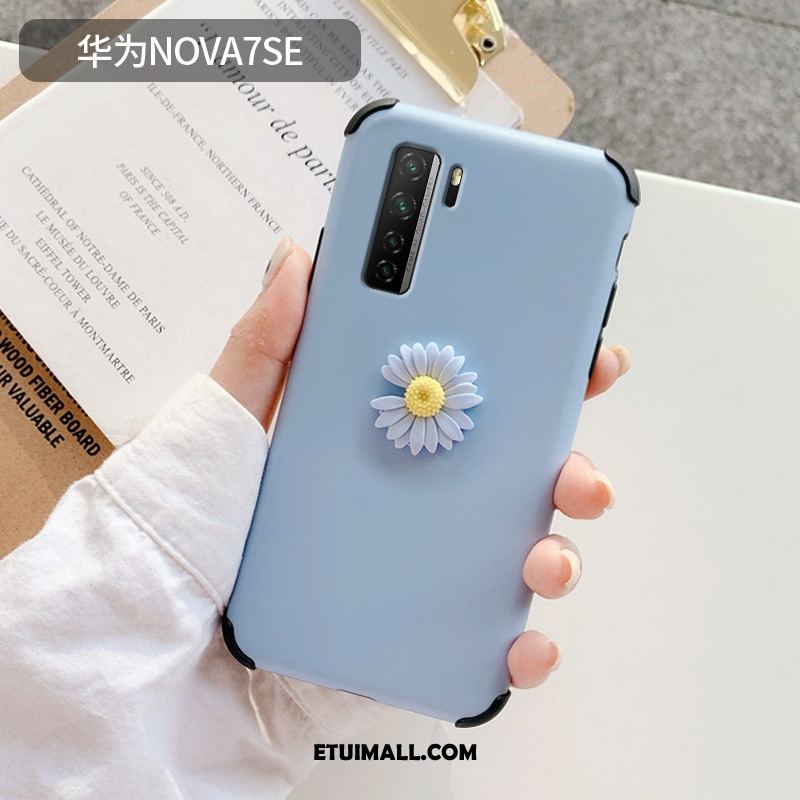 Etui Huawei P40 Lite 5g Czerwony Netto Telefon Komórkowy Stokrotka All Inclusive Mały Futerał Sprzedam