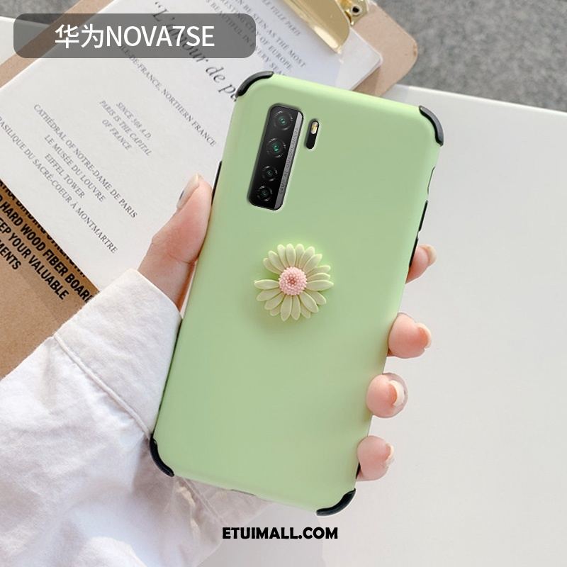 Etui Huawei P40 Lite 5g Czerwony Netto Telefon Komórkowy Stokrotka All Inclusive Mały Futerał Sprzedam