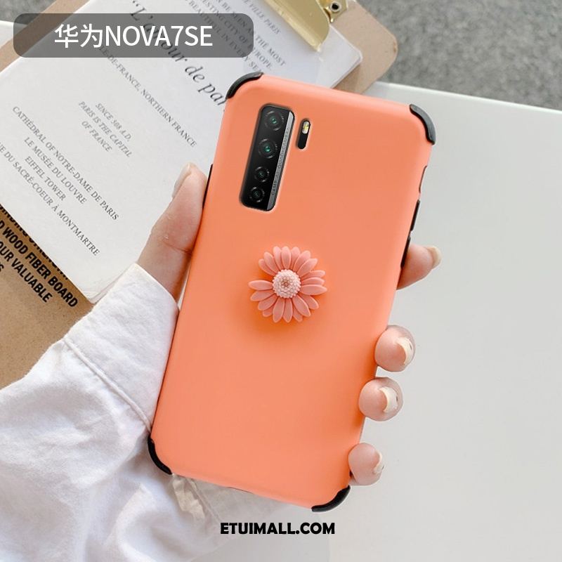 Etui Huawei P40 Lite 5g Czerwony Netto Telefon Komórkowy Stokrotka All Inclusive Mały Futerał Sprzedam