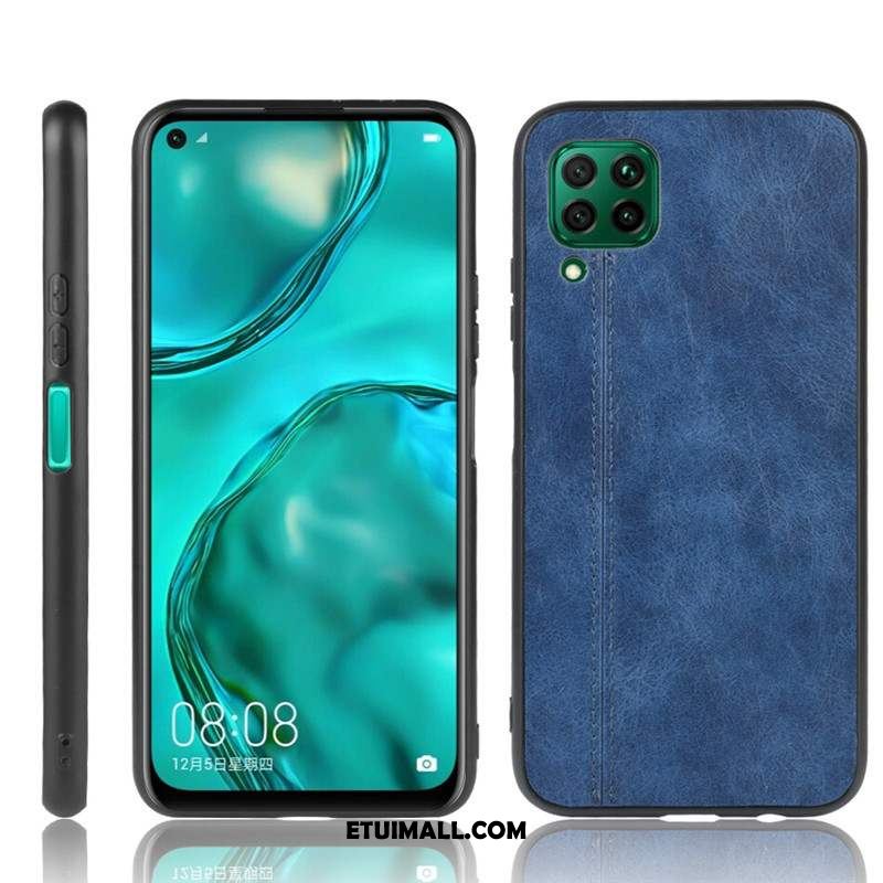 Etui Huawei P40 Lite Niebieski Ochraniacz Proste Miękki All Inclusive Pokrowce Tanie