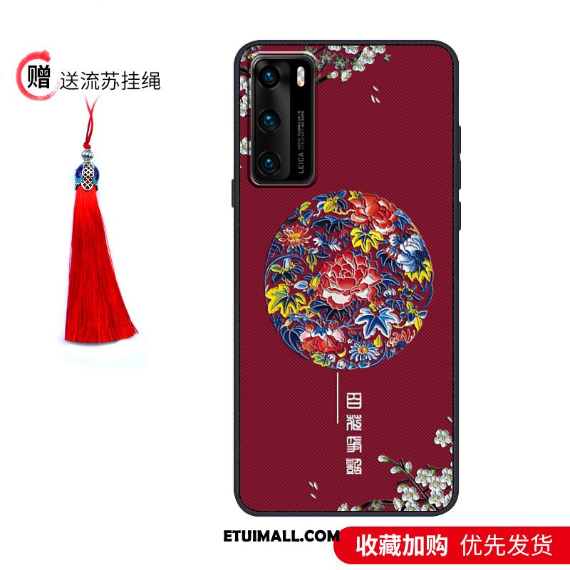 Etui Huawei P40 Nubuku Moda Anti-fall Wiatr All Inclusive Pokrowce Tanie