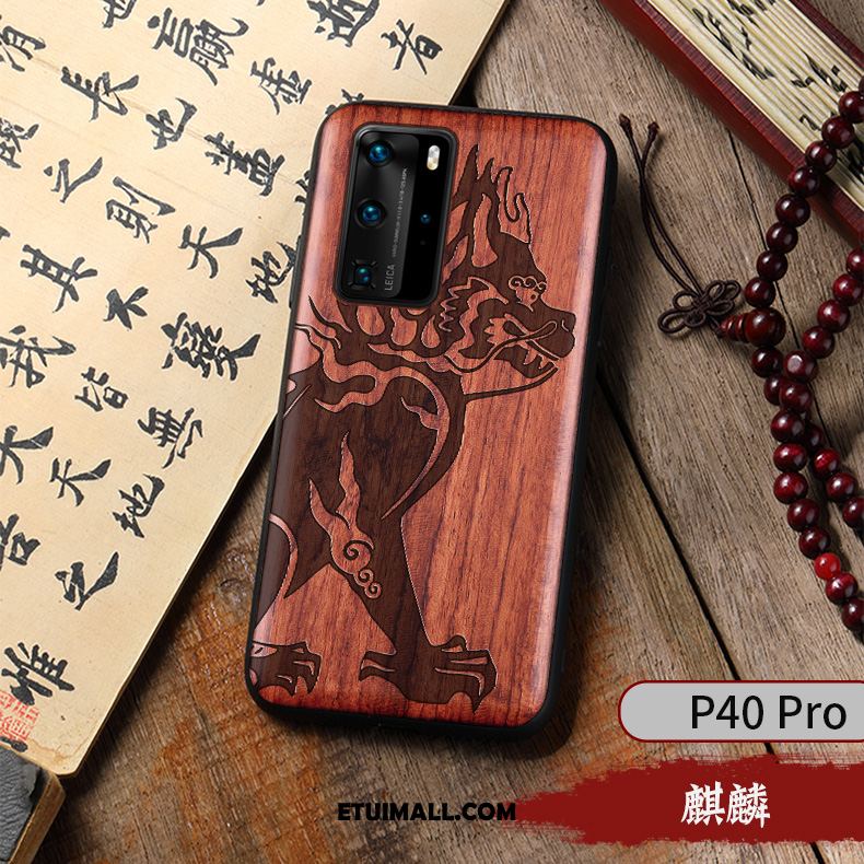 Etui Huawei P40 Pro Chiński Styl All Inclusive Vintage Ochraniacz Wzór Obudowa Tanie