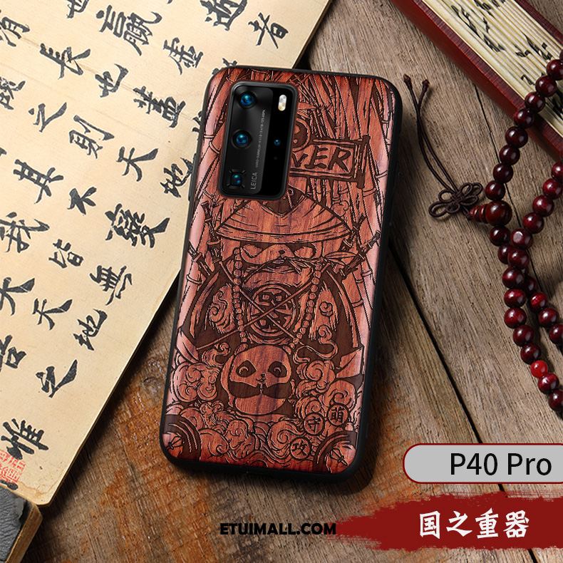 Etui Huawei P40 Pro Chiński Styl All Inclusive Vintage Ochraniacz Wzór Obudowa Tanie