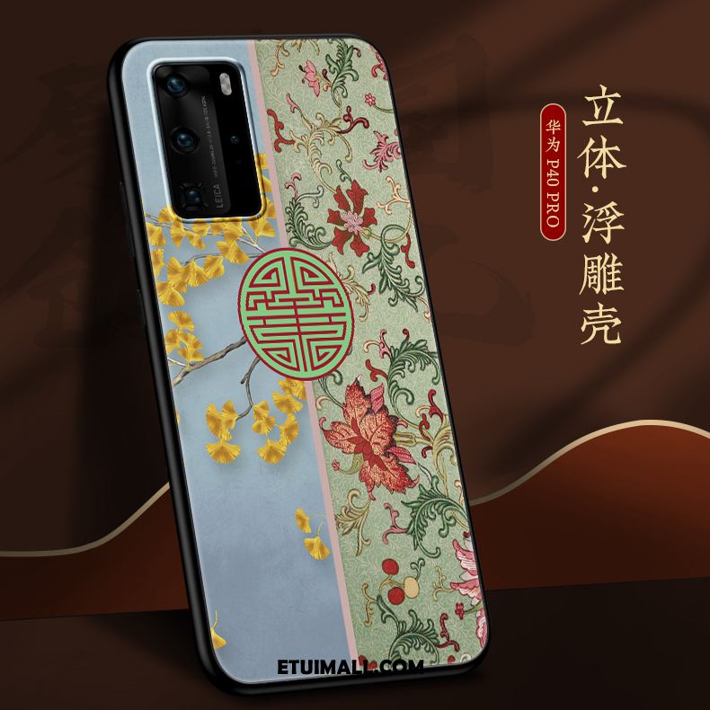 Etui Huawei P40 Pro Osobowość Jasny Telefon Komórkowy Silikonowe Cienkie Futerał Tanie