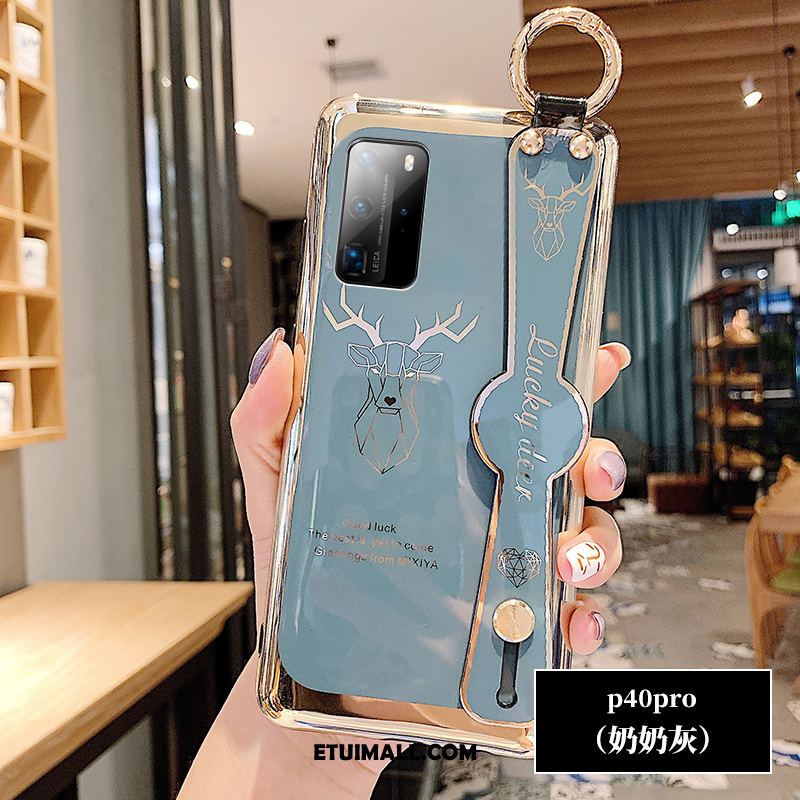 Etui Huawei P40 Pro Osobowość Kreskówka Buckskin Anti-fall Czerwony Pokrowce Oferta