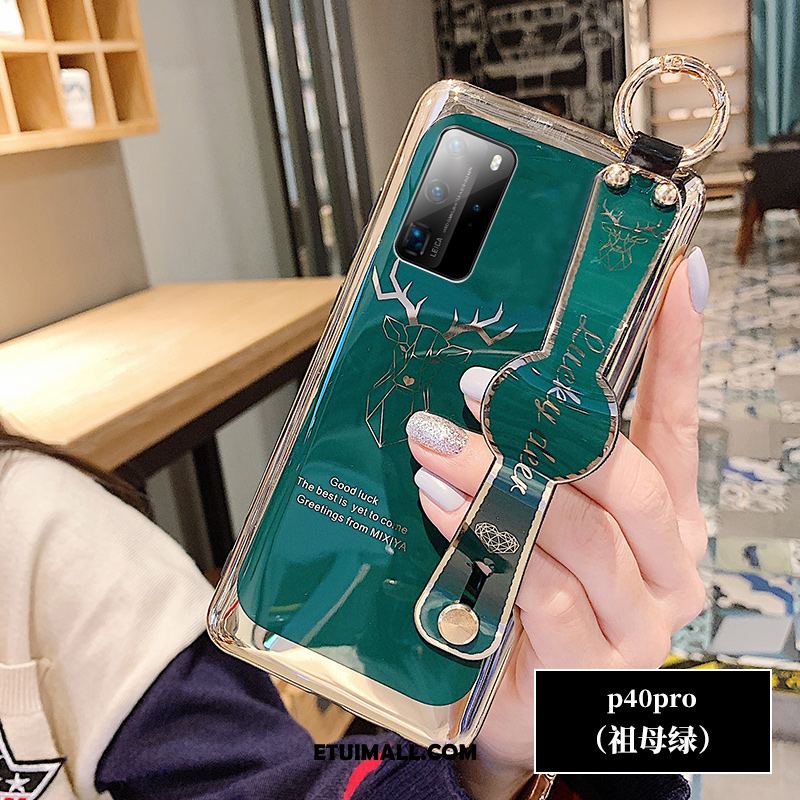 Etui Huawei P40 Pro Osobowość Kreskówka Buckskin Anti-fall Czerwony Pokrowce Oferta