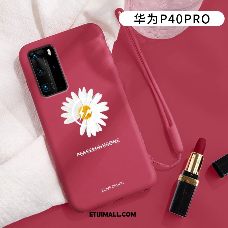 Etui Huawei P40 Pro Silikonowe All Inclusive Anti-fall Wiatr Telefon Komórkowy Obudowa Tanie