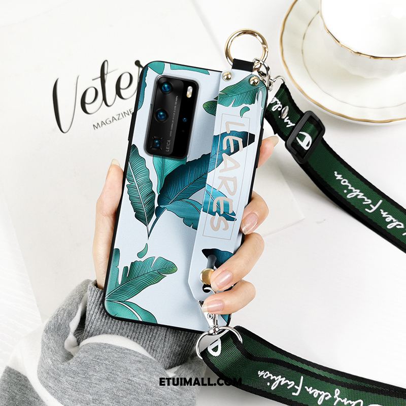 Etui Huawei P40 Pro Tendencja All Inclusive Czerwony Netto Czarny Miękki Futerał Sprzedam