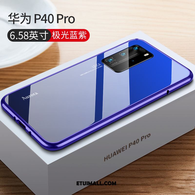 Etui Huawei P40 Pro Trudno Niebieski Kreatywne All Inclusive Ochraniacz Futerał Sklep