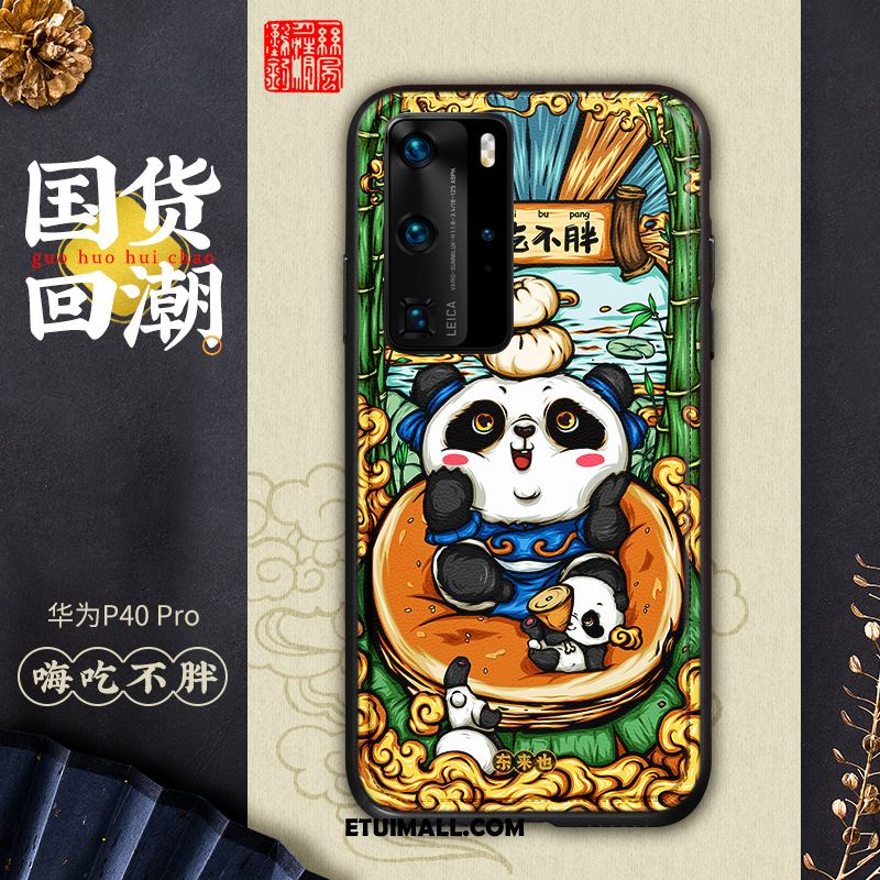 Etui Huawei P40 Pro Wzór Skóra Osobowość Kolor Zakochani Obudowa Sklep