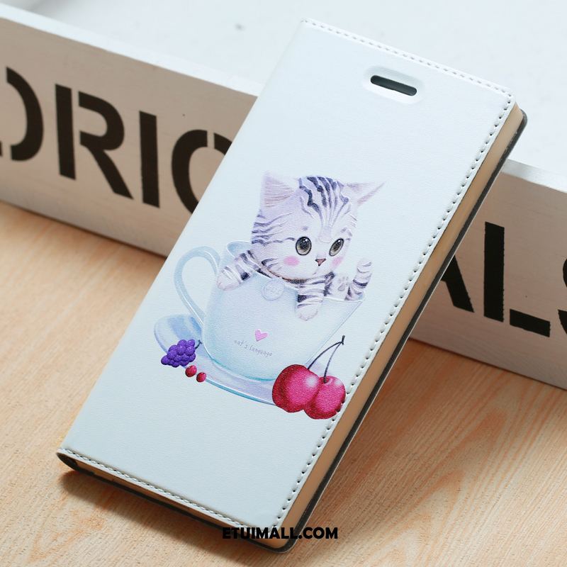 Etui Huawei P8 Lite Biały Telefon Komórkowy Młodzież Klapa Skórzany Futerał Obudowa Sklep