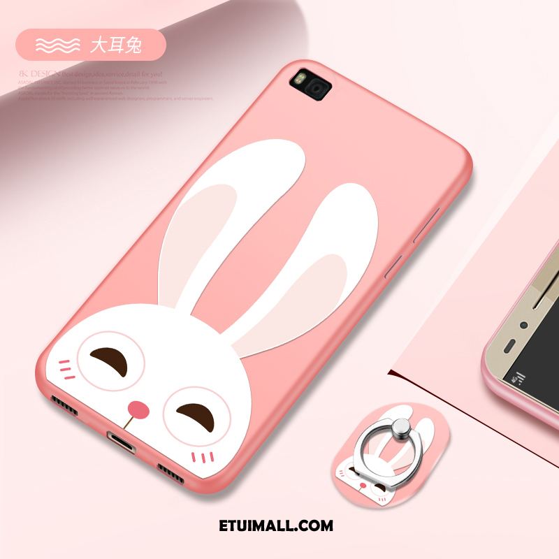 Etui Huawei P8 Ochraniacz Różowe Telefon Komórkowy Anti-fall Silikonowe Futerał Online