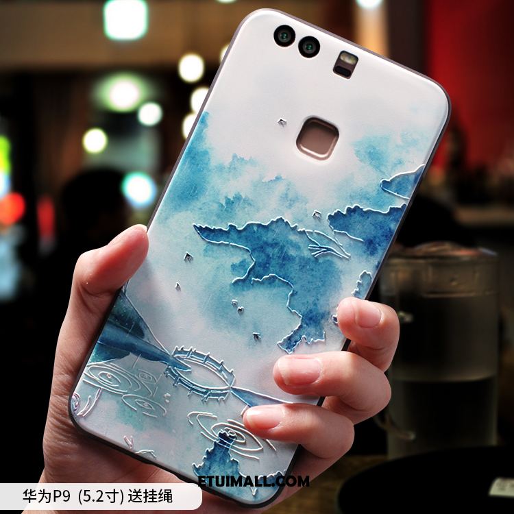 Etui Huawei P9 Anti-fall Osobowość Kreatywne Silikonowe Zielony Futerał Sprzedam