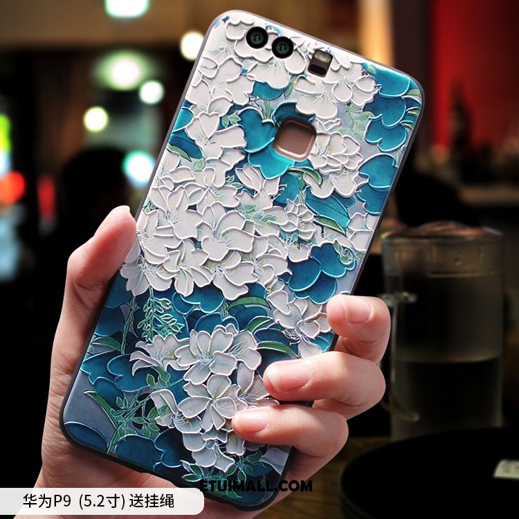 Etui Huawei P9 Anti-fall Osobowość Kreatywne Silikonowe Zielony Futerał Sprzedam