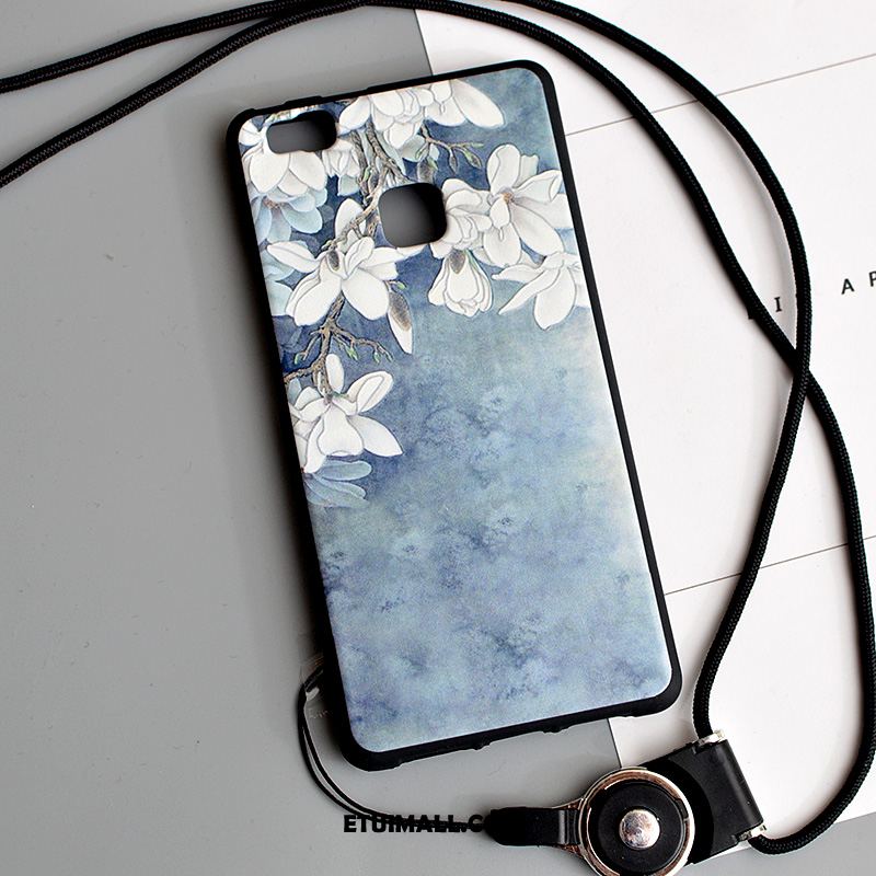 Etui Huawei P9 Lite Biały Wiszące Ozdoby Anti-fall Miękki Telefon Komórkowy Futerał Tanie
